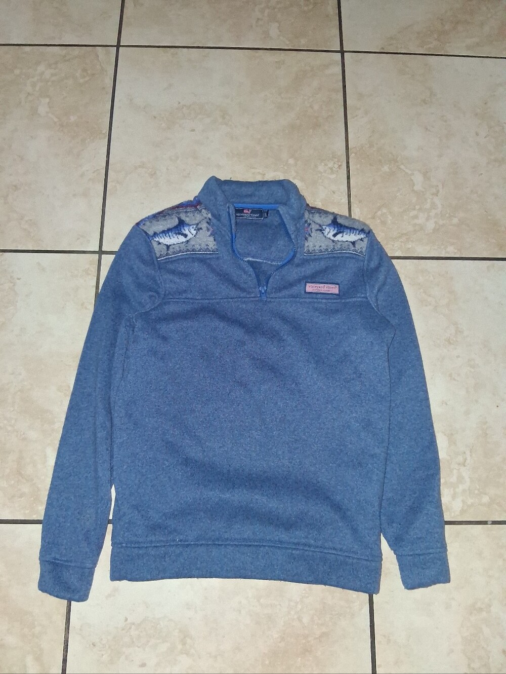 Vineyard Vines Fair Isle Marlin Shep Shirt